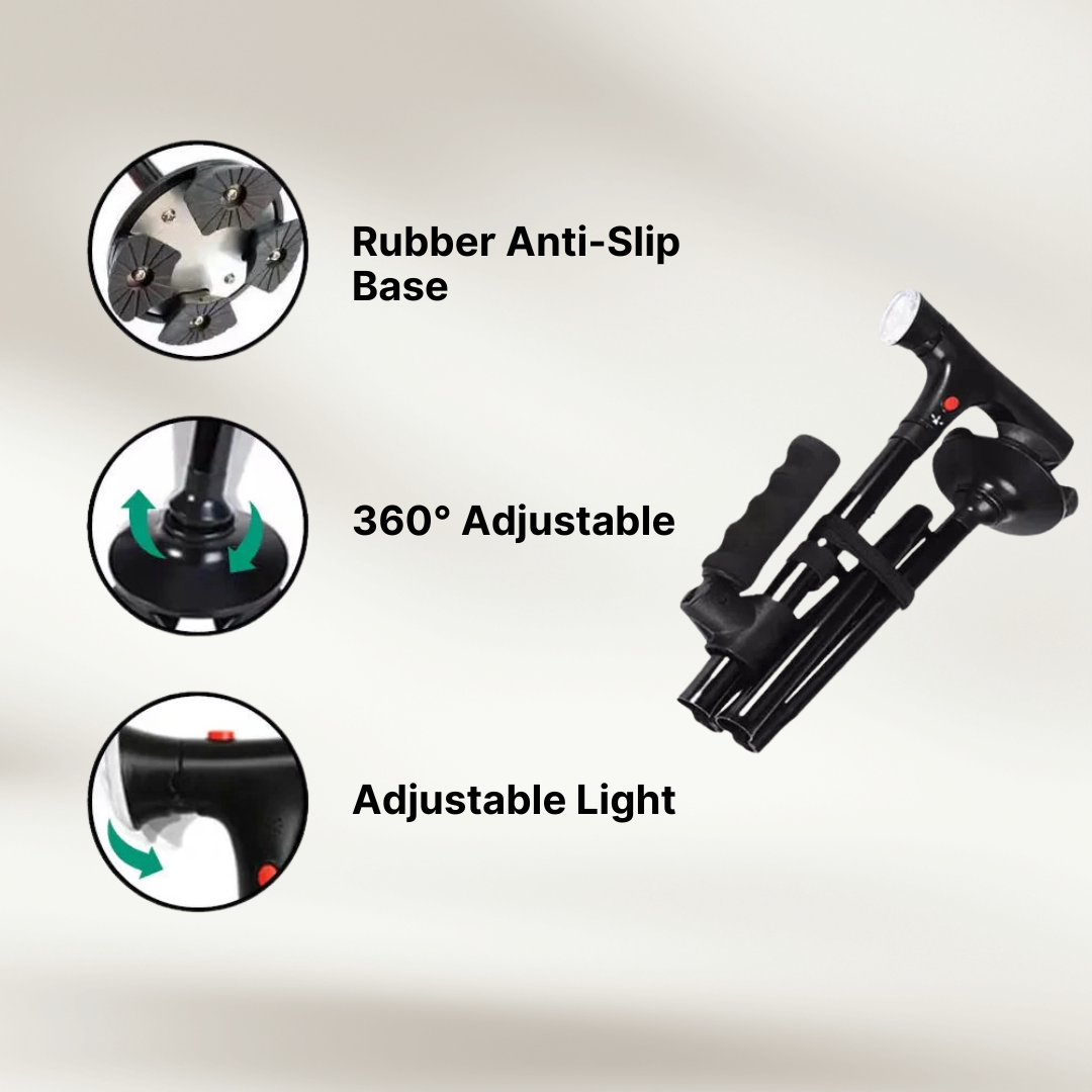 OrtoLift Upright Walking Cane