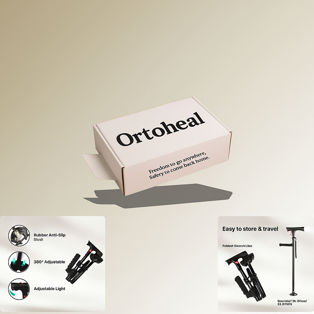 OrtoLift Upright Walking Cane