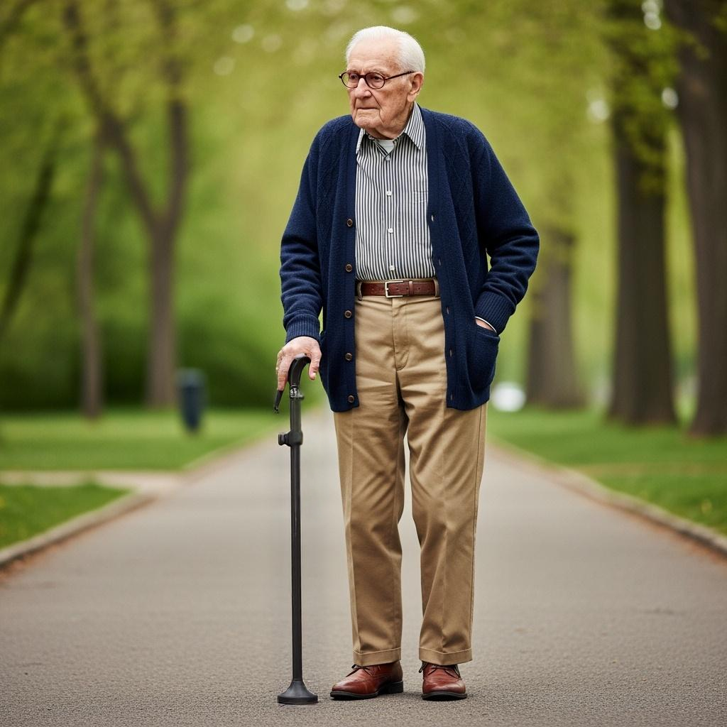 OrtoLift Upright Walking Cane