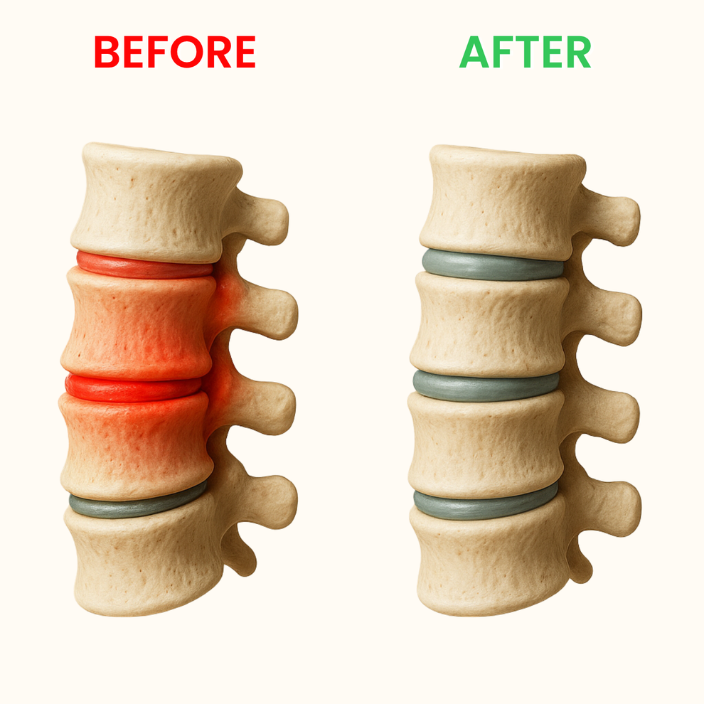 OrtoSpine Triple Fusion Pillow for Back Pain Relief