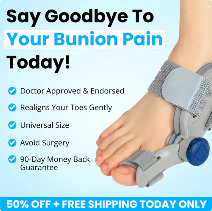 Bonex Bunion Fix - Get Rid of Bunions at Home Without Surgery (Clinically Proven)